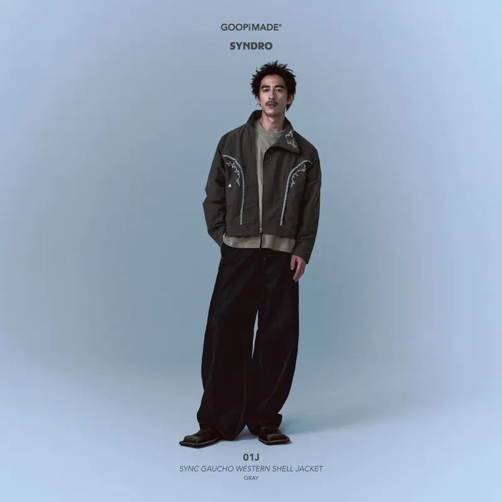 GOOPiMADE 01J-SYNC GAUCHO WESTERN SHELL JACKET