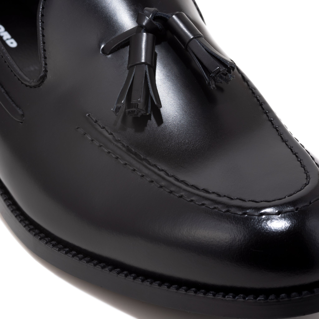 KENFORD MENS TASSEL LOAFERS / BLACK