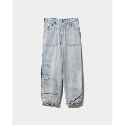 beautiful people Lee double-end denim 91-B/logger pants bleach