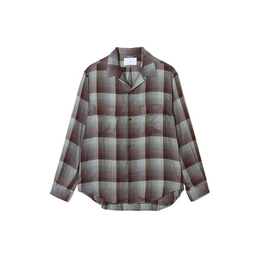 SUGARHILL OMBRE OPEN COLLAR SHIRT