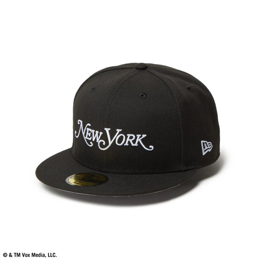 NEW ERA  59FIFTY New York Magazine ブラック × スノーホワイト