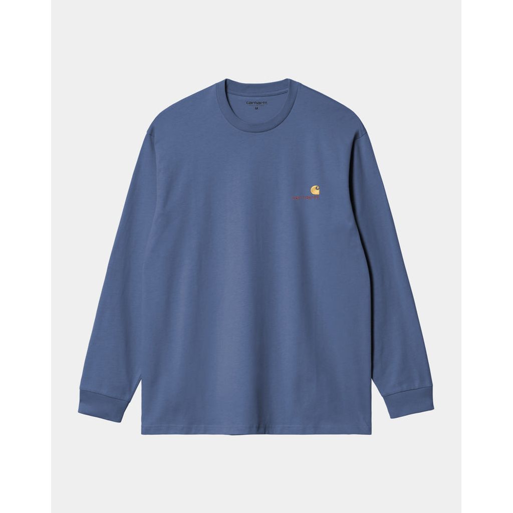 CARHARTT WIP  L/S AMERICAN SCRIPT T-SHIRT