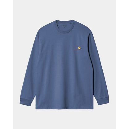 CARHARTT WIP  L/S AMERICAN SCRIPT T-SHIRT