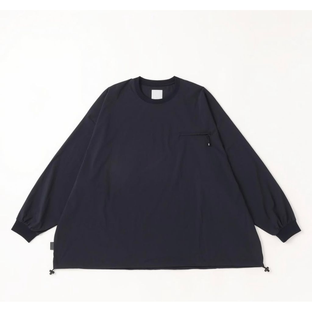 S.F.C TECH POCKET NYLON LS TEE