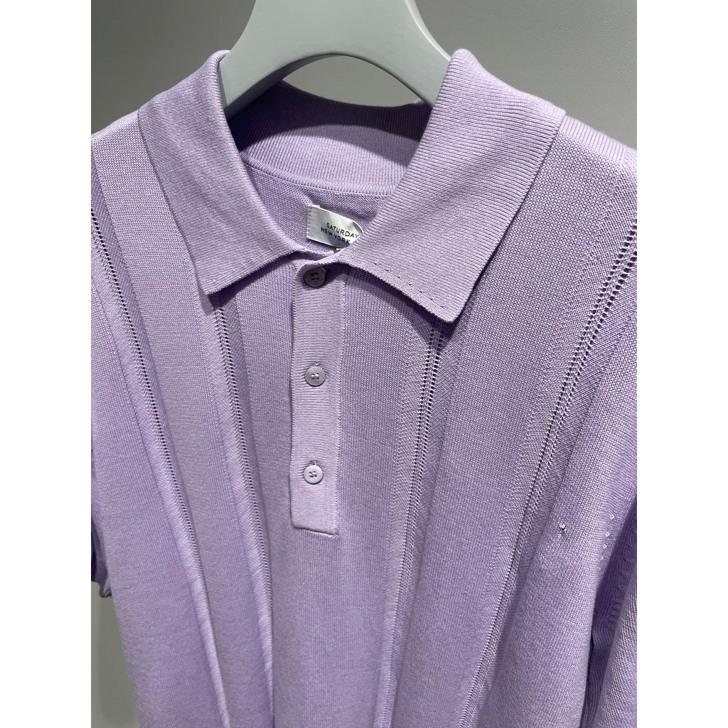 訳あり   SATURDAYS NEW YORK CITY  S/S KNIT POLO