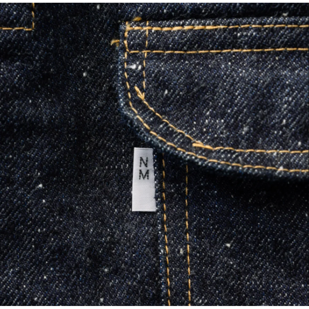 New Manual #001 T-BACK DENIM JACKET ONE-WASHED
