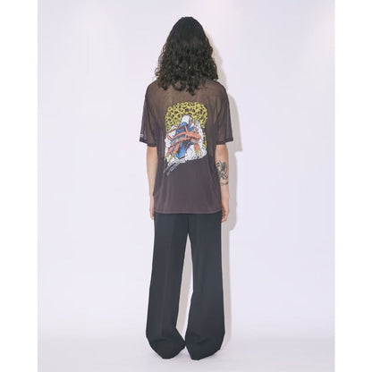 beautiful people MEGADETH sheer jersey T-shirt