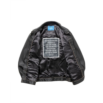 Liberaiders WASHED LEATHER JACKET