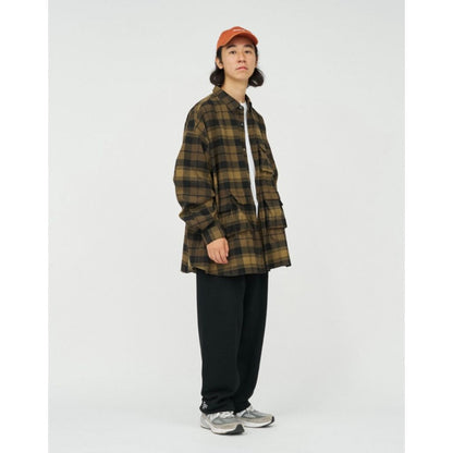 FreshService "FLANNEL CHECK MULTI POCKET SHIRT"