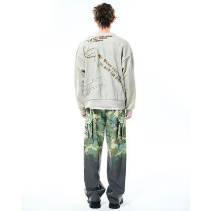 TOLQ  Printed Sweat Shirt