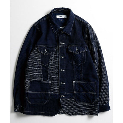 FDMTL PATCHWORK RD JACKET RINSE