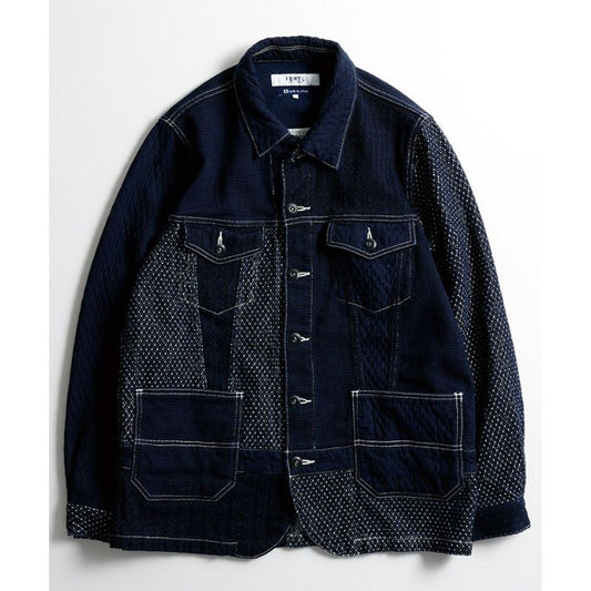 FDMTL PATCHWORK RD JACKET RINSE