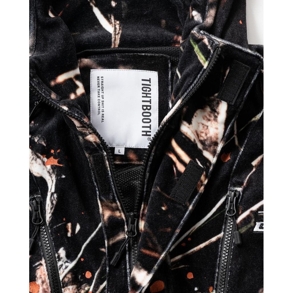TIGHTBOOTH TACTICAL VELOUR CAMO JKT - TIGHTBOOTH x BES
