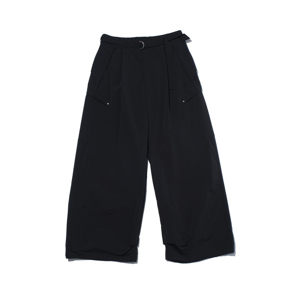 F/CE.  COMPACTION PARACHUTE WIDE PANTS