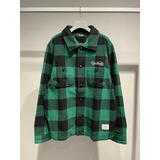 訳あり Devilock BAFFALO CHECK CPO JACKET