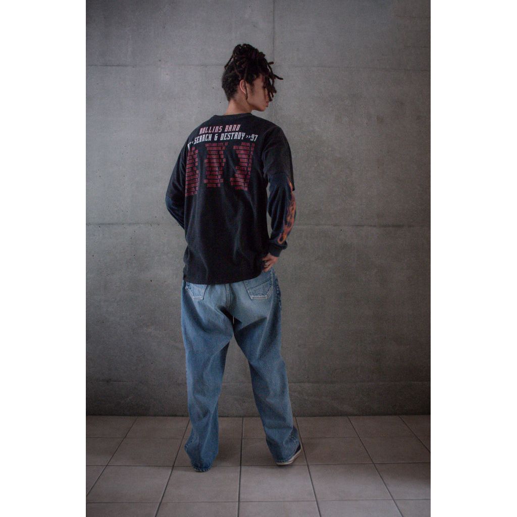 ANACHRONORM CONTEXT-003N 80's WIDE 5P PANTS