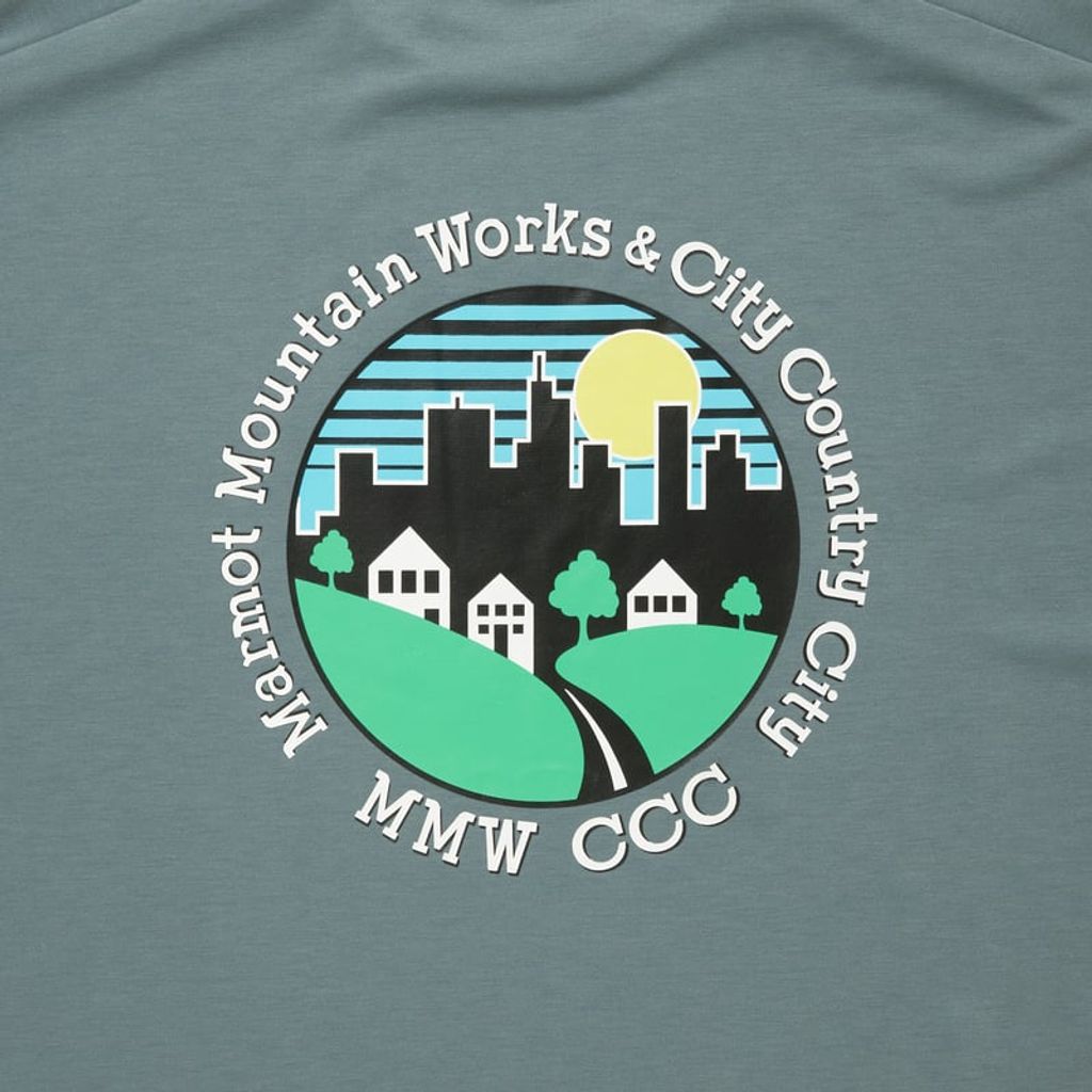CITY COUNTRY CITY x Marmot  FEEL UP T-SHIRT_MOTIVATION