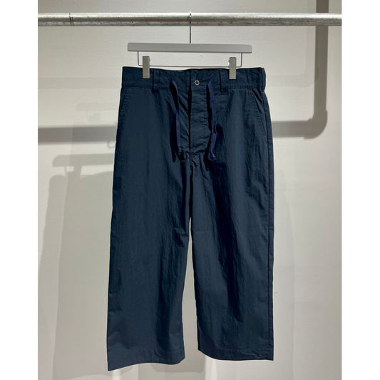 PORTER CLASSIC POPLIN WIDE LONG PANTS