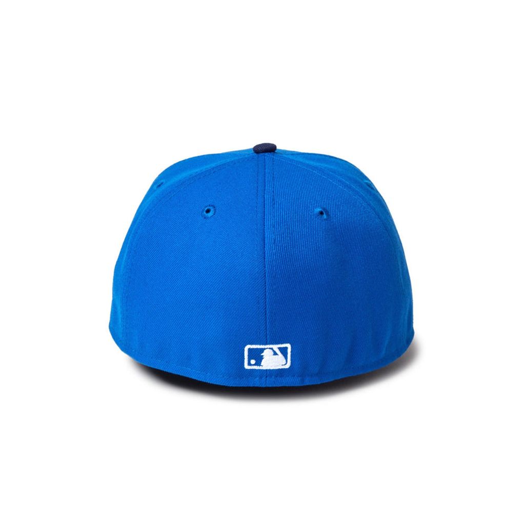 NEW ERA  59FIFTY Powered by GORO NAKATSUGAWA(min-nano) ロサンゼルス・ドジャース スエットバンドブルーバイザー ライトネイビー