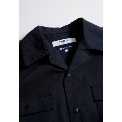 FDMTL FA26SH26C-NV ZIP KYTE S/S SHIRT