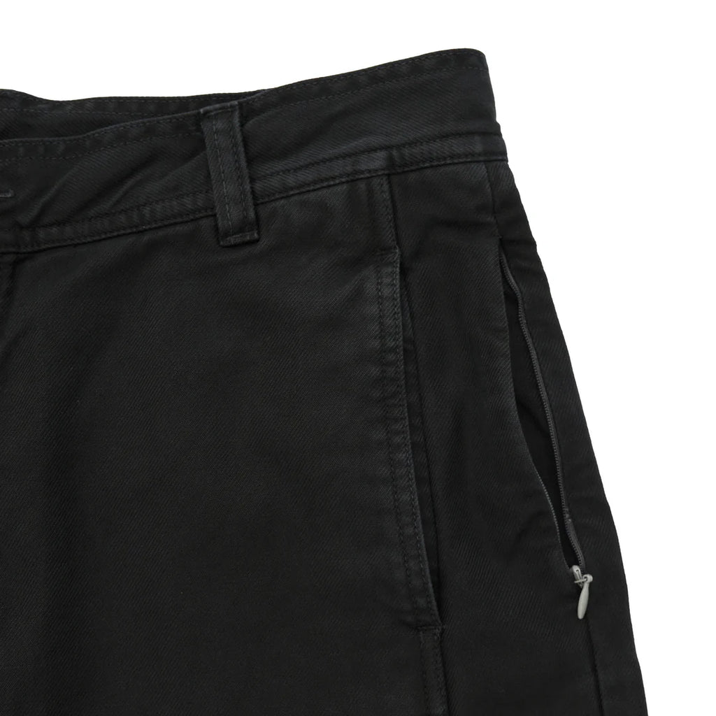 MAGIC STICK BARREL LEG TROUSERS (FADE BLACK) 26SS-MS2-012