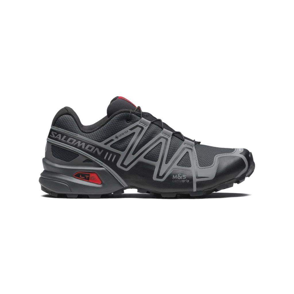 SALOMON SPEEDCROSS 3 GORE-TEX Black / Asphalt / Flame Scarlet