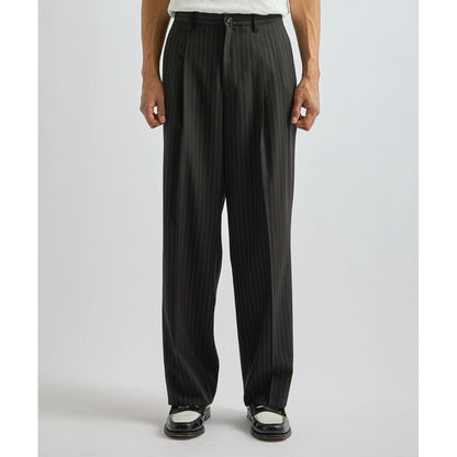 SATURDAYS NEW YORK CITY  George Herringbone Stripe Two Tuck Pant