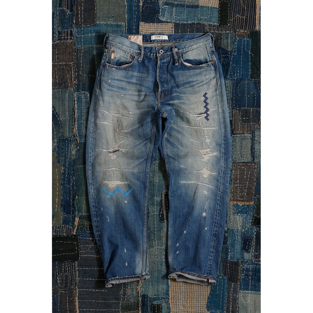 FDMTL X WIND AND SEA DENIM PANTS