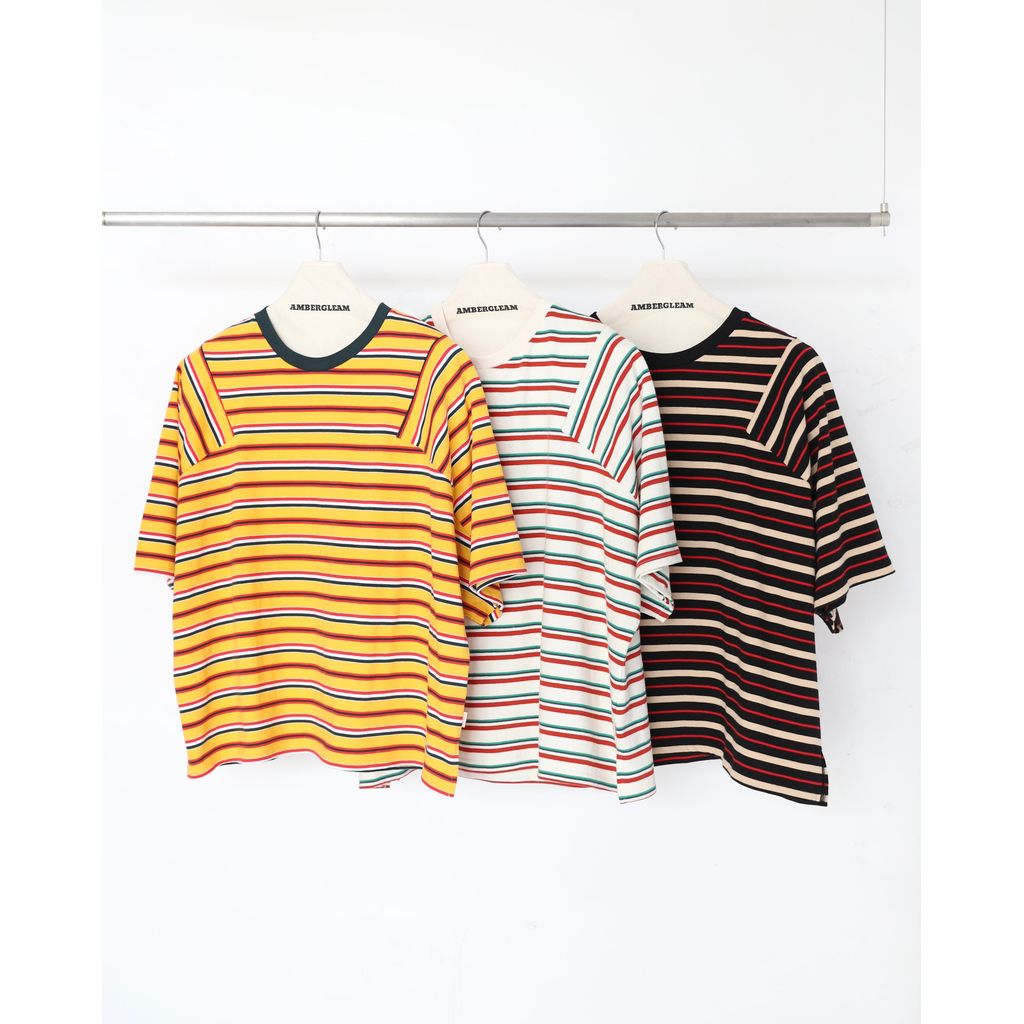 AMBERGLEAM  Border Panel Daily T-Shirt
