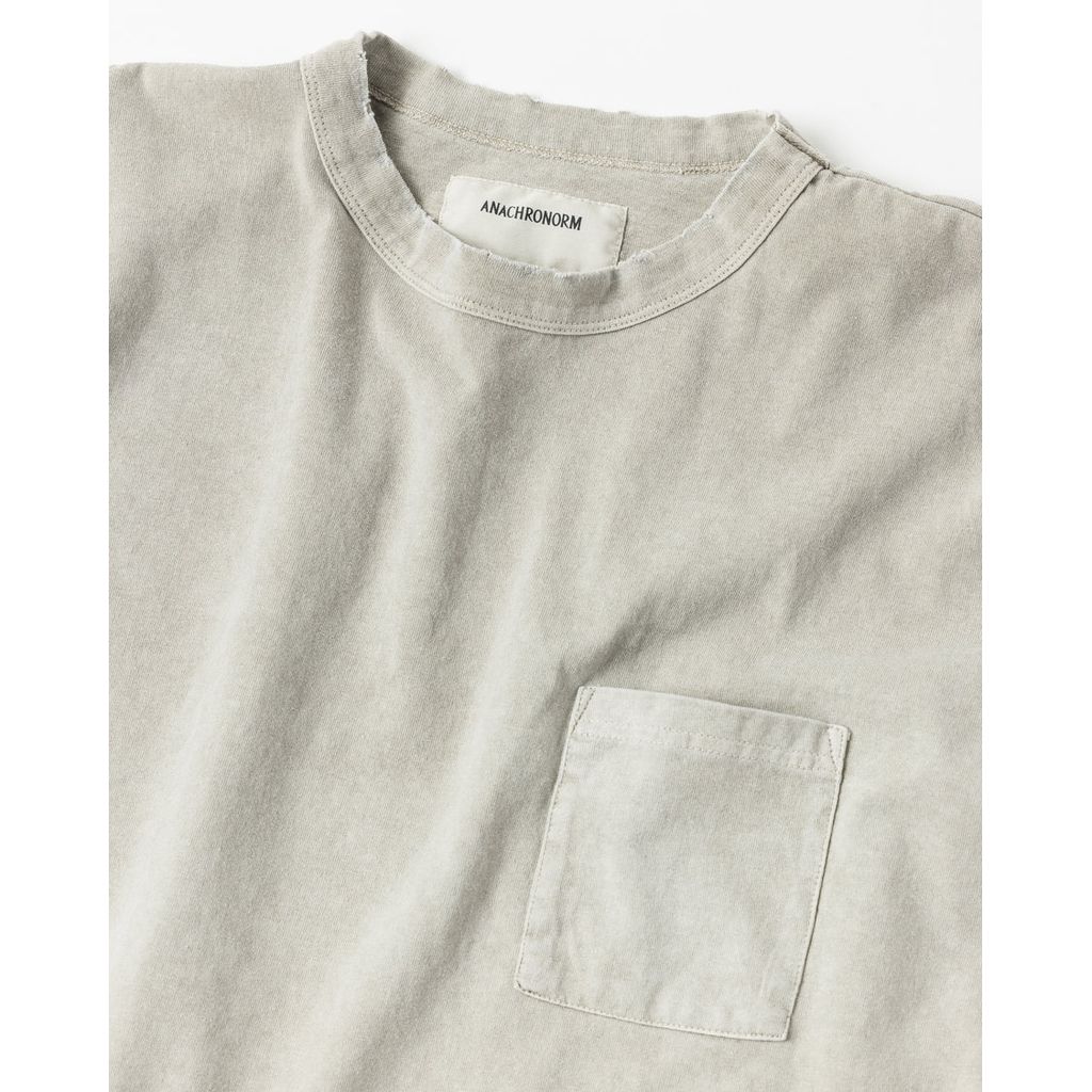 ANACHRONORM PIGMENT DYED POCKET S/S T-S