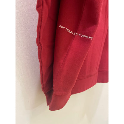 POP TRADING COMPANY  HOODED SWEATER ARCH