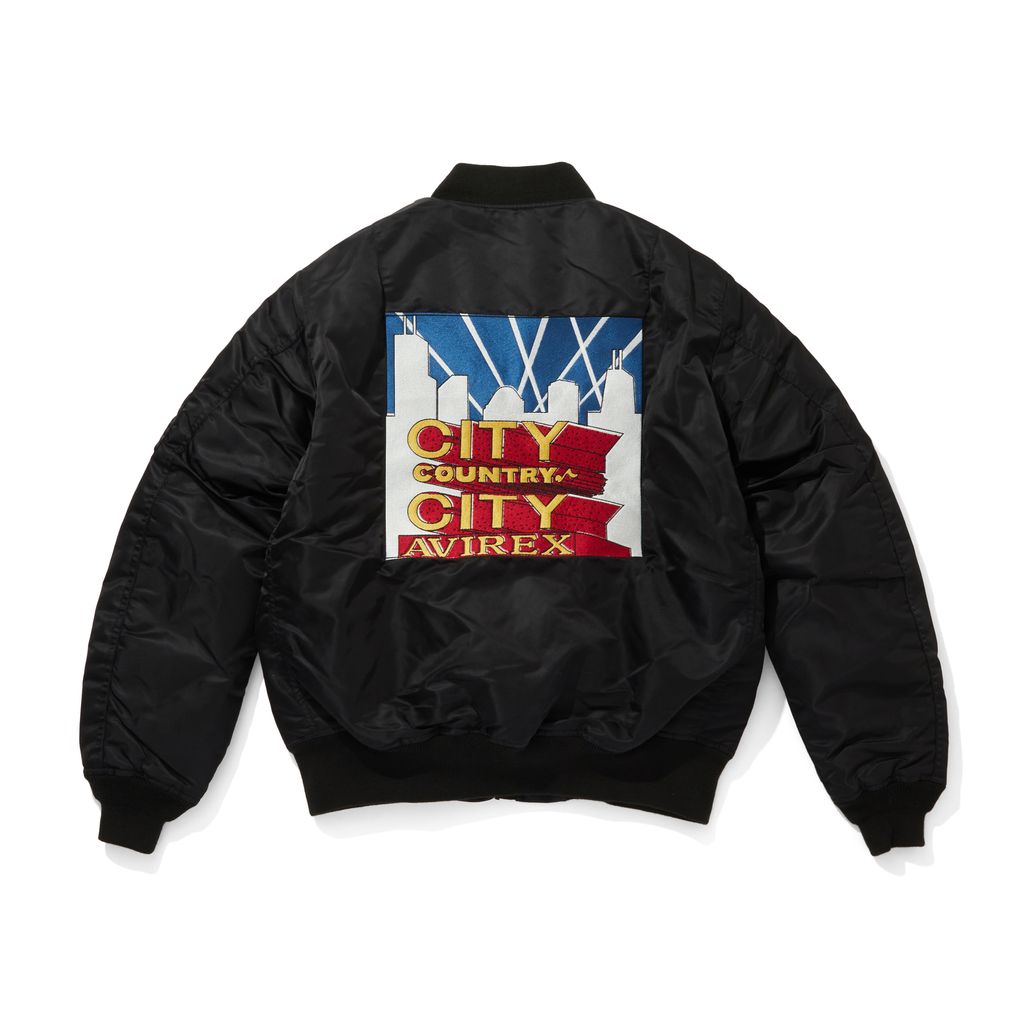 CITY COUNTRY CITY x AVIREX_MA-1