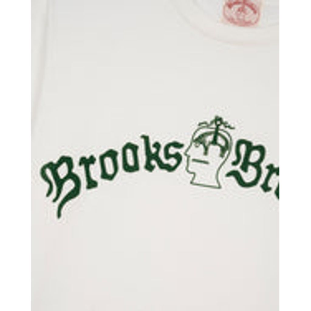 BRAIN DEAD  Brooks Brothers California Tubular T-shirt