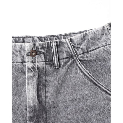 Liberaiders  DAMAGED DENIM SARROUEL PANTS