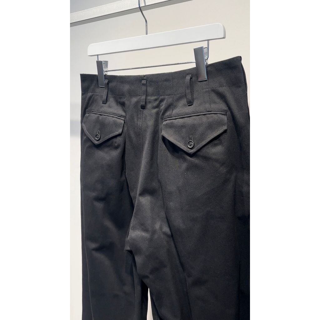 Y's for men KATSURAGI PANTS WITH SIDE TAPE DETAIL