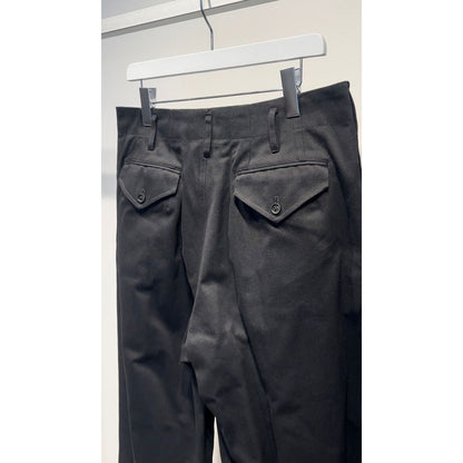 Y's for men KATSURAGI PANTS WITH SIDE TAPE DETAIL