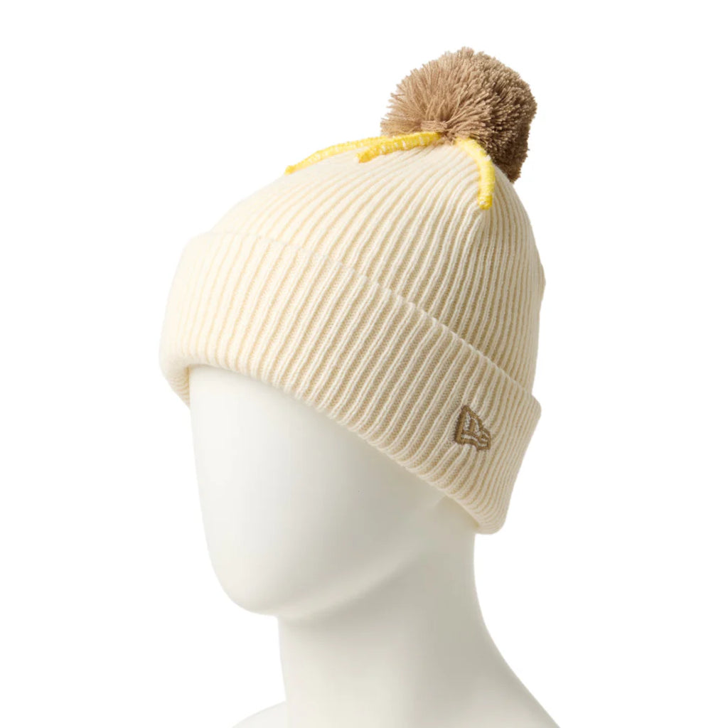 NEW ERA ポンポンニット Powered by GORO NAKATSUGAWA（MIN-NANO） オフホワイト