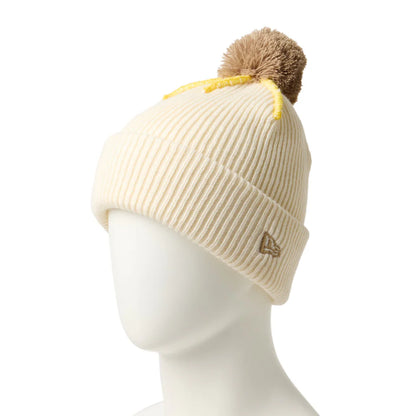 NEW ERA ポンポンニット Powered by GORO NAKATSUGAWA（MIN-NANO） オフホワイト