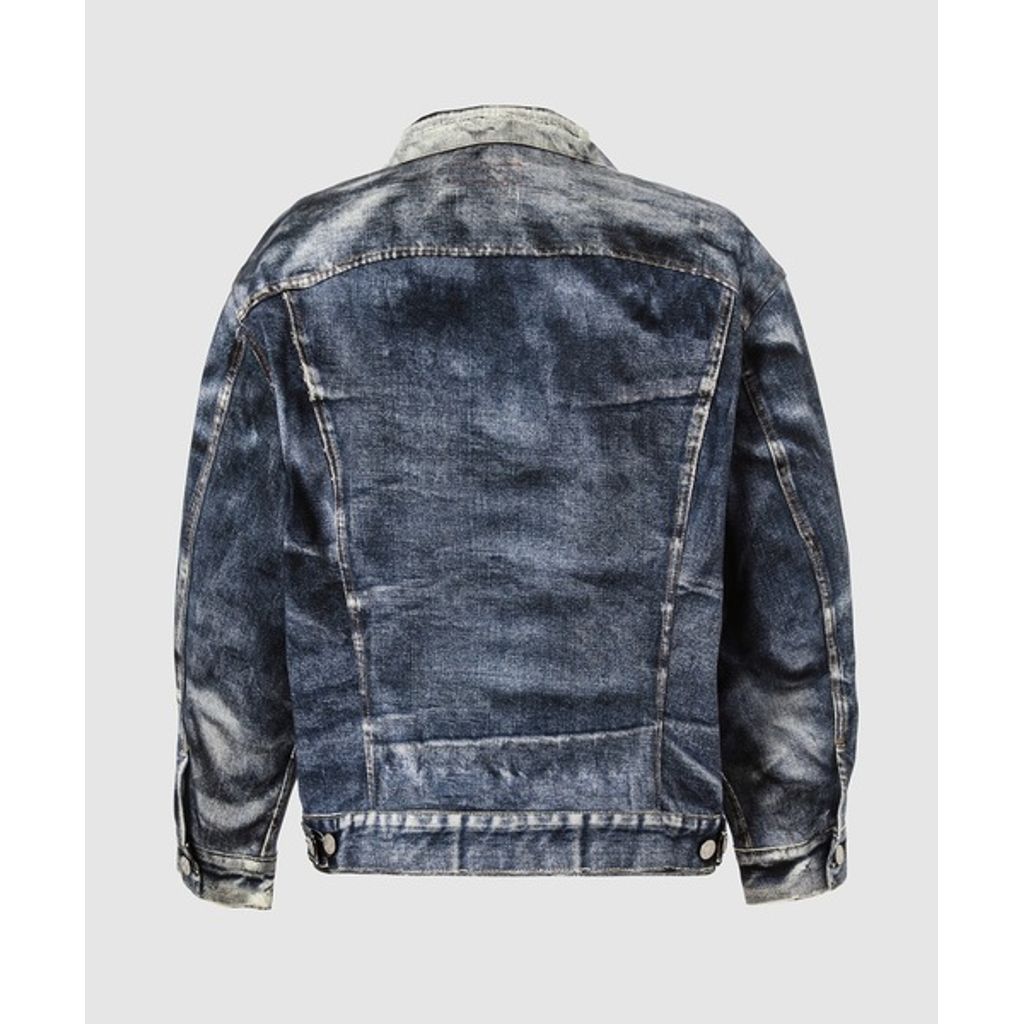 eYe JUNYA WATANABE MAN 『BerBerJin』『Levi's』70505 TRIPLE NAME DENIM PRINT JACKET