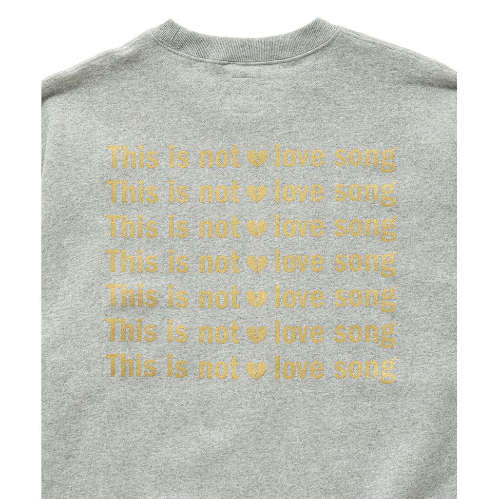 BEDWIN & THE HEARTBREAKERS L/S PRINTED C-NECK SWEAT "WOBBLE"