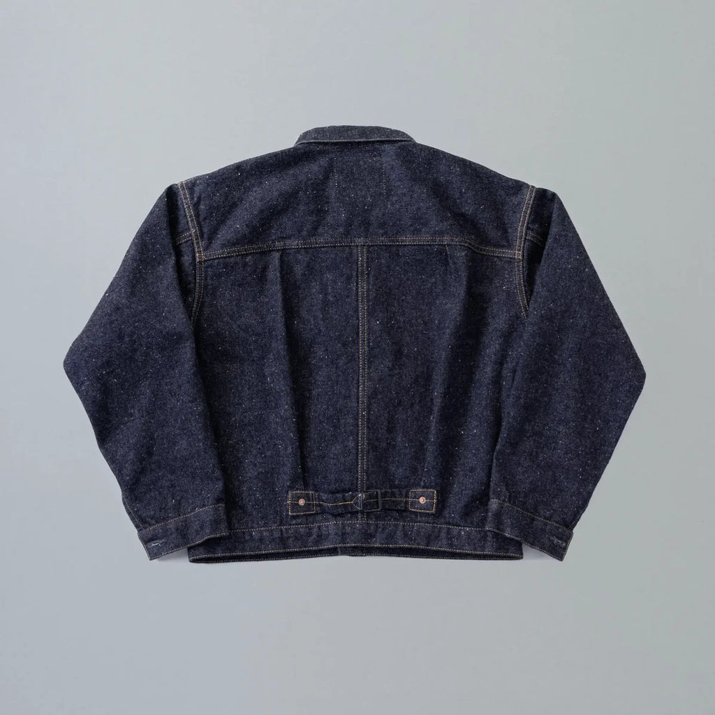 New Manual #001 T-BACK DENIM JACKET ONE-WASHED