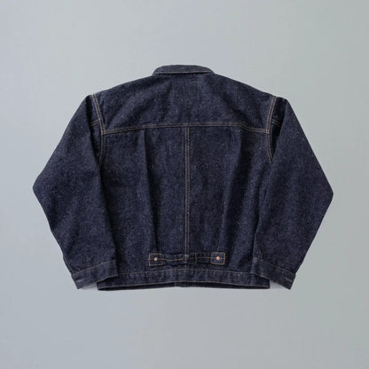 New Manual #001 T-BACK DENIM JACKET ONE-WASHED