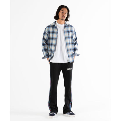 BEDWIN & THE HEARTBREAKERS FIVE BROTHER Ex. L/S CHECK SHIRT "VIN"