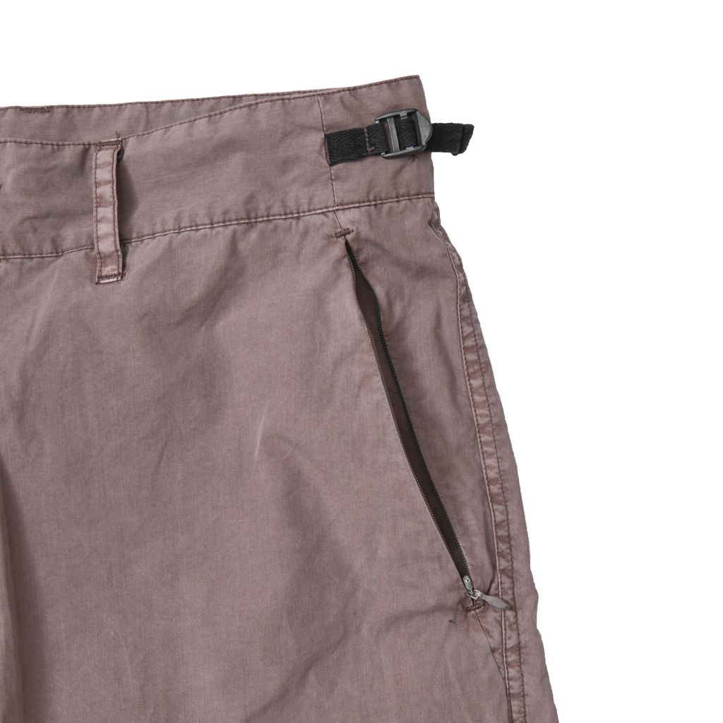 MAGIC STICK REFINED BDU WIDE PANTS (FADE RED BEAN)