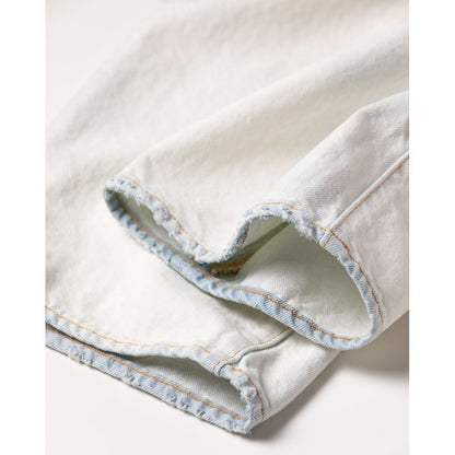 ANACHRONORM  AN286 BLEACH DESIGN 80's WIDE DENIM PANTS INDIGO