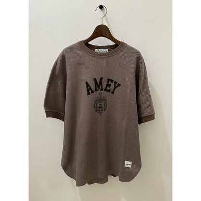 Americana アメリカーナ ビッグ ワッフル バック ガゼット ショートスリーブ プルオーバー 25SS BRF-M-767A/4