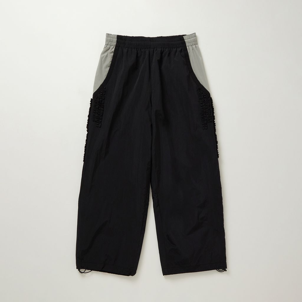 NICK GEAR Nylon Ruffle Pants