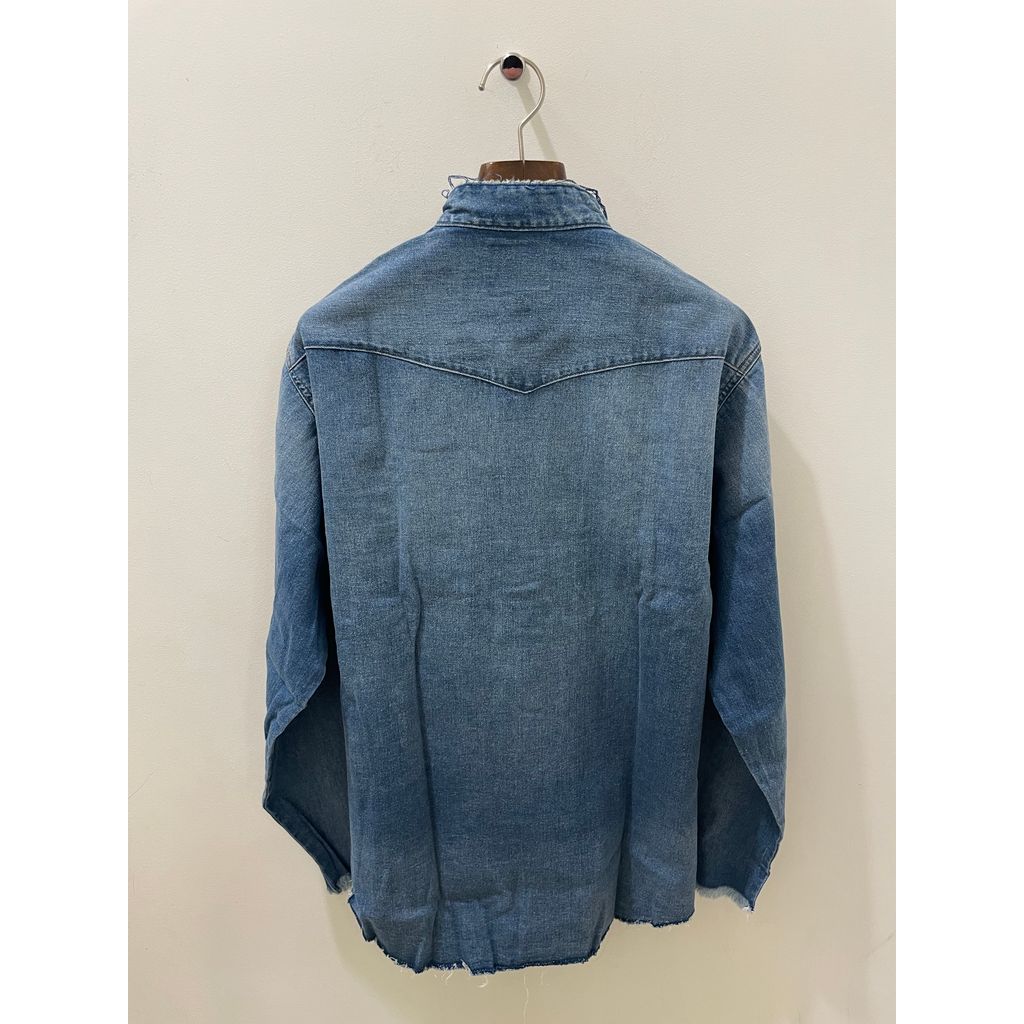 Wrangler Cut Off Remake Denim Shirts