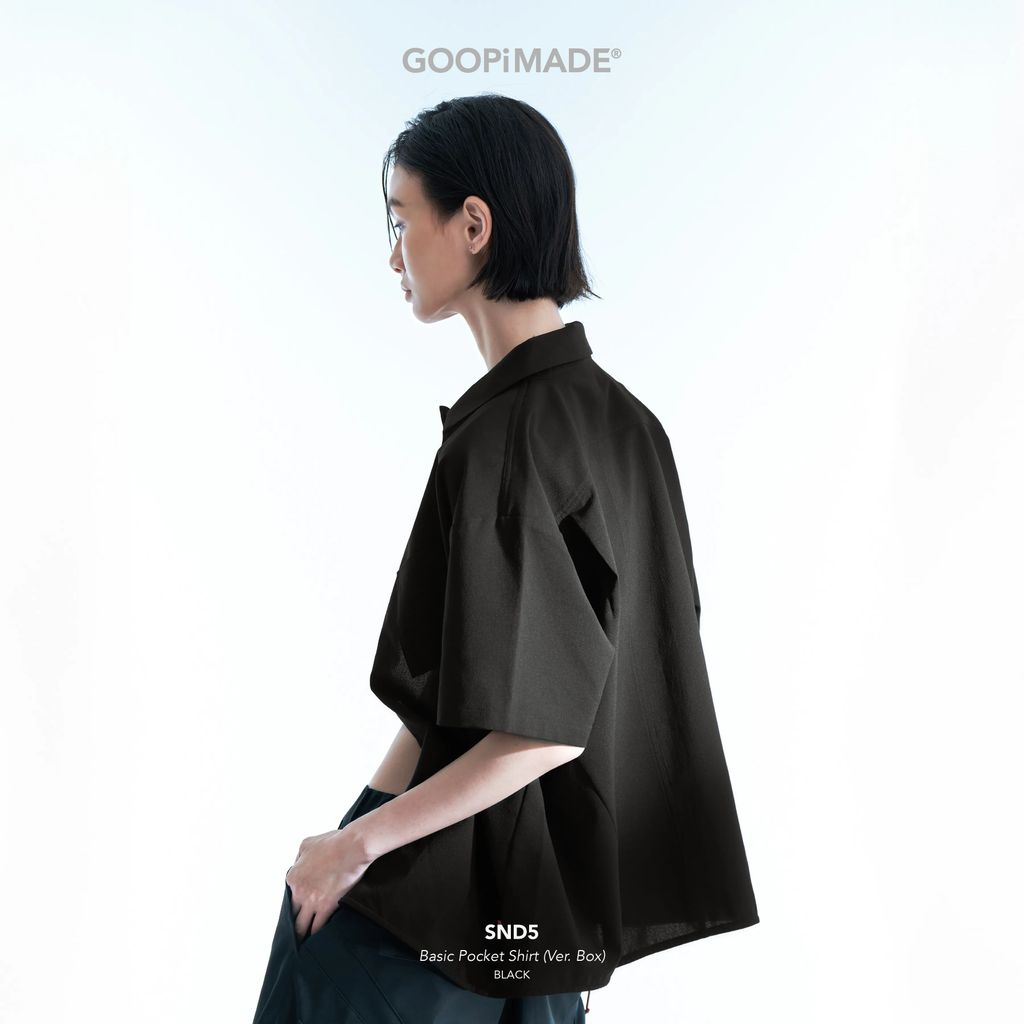 GOOPiMADE SND5 BASIC POCKET SHIRTS