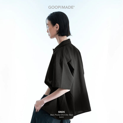 GOOPiMADE SND5 BASIC POCKET SHIRTS
